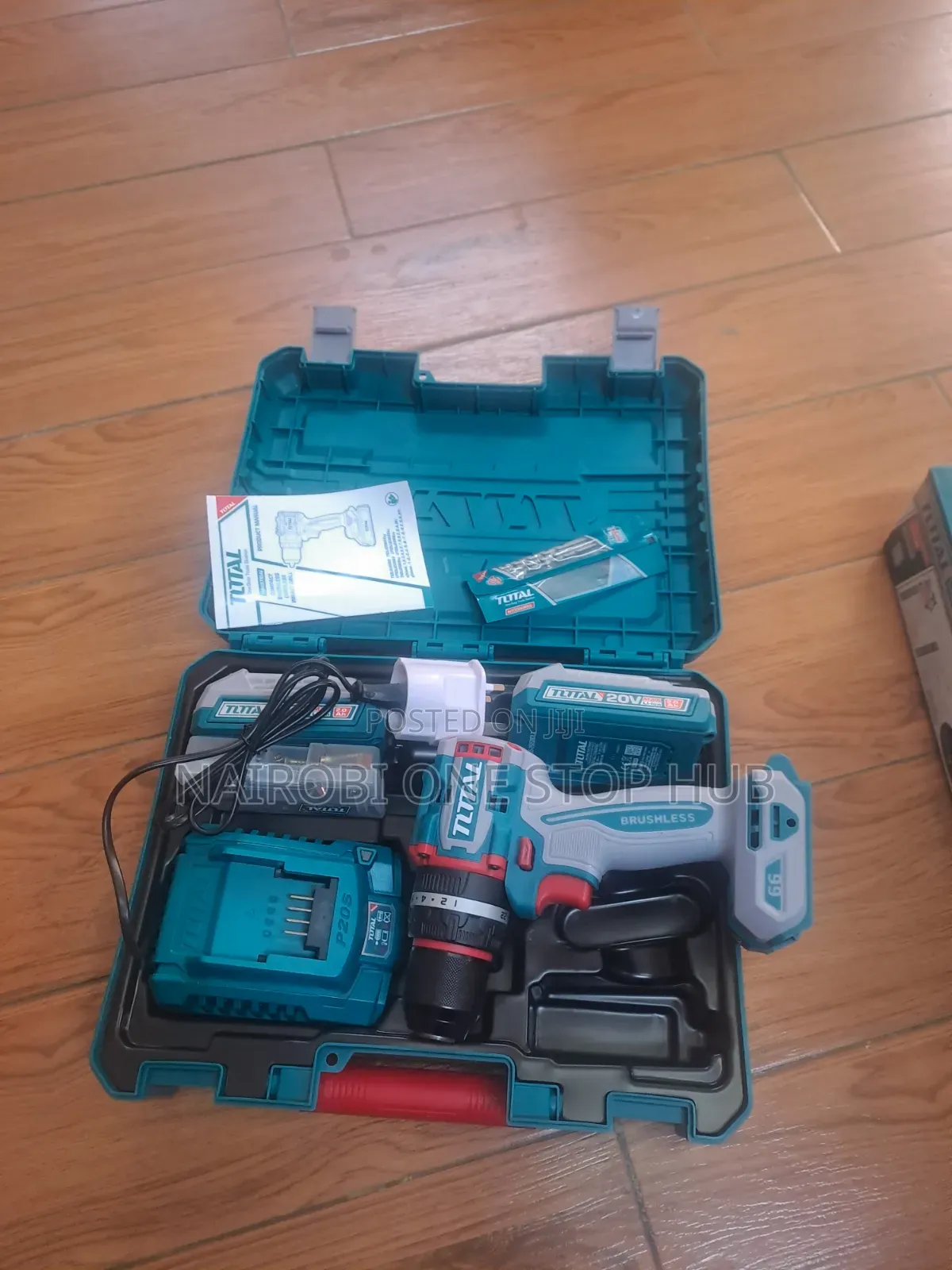 Total 20v Brushless Impact Drill