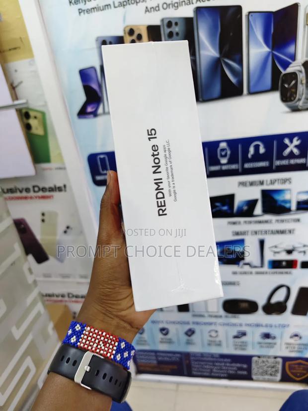 New Xiaomi Redmi Note 15 128 GB Black - thumbnail 2
