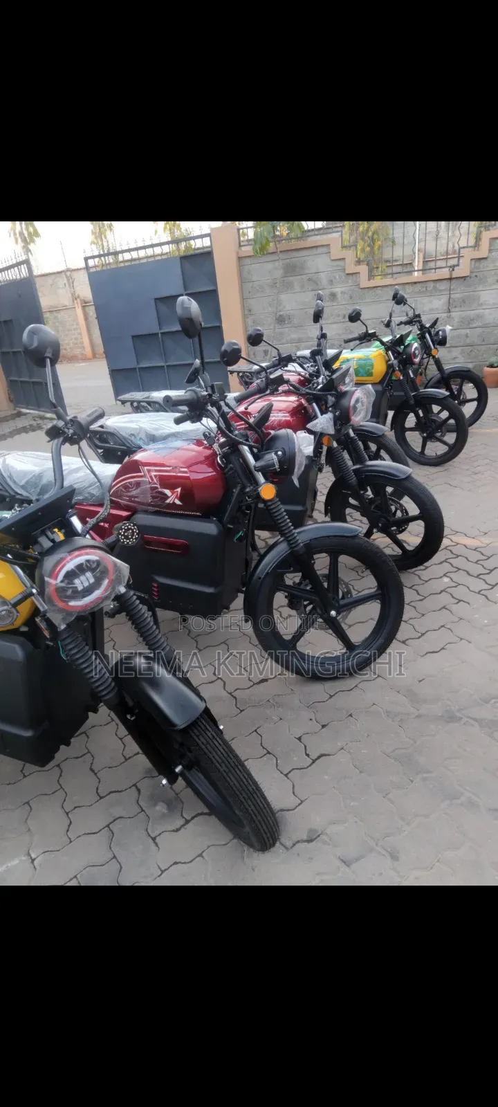 New Motorcycle 2025 Red