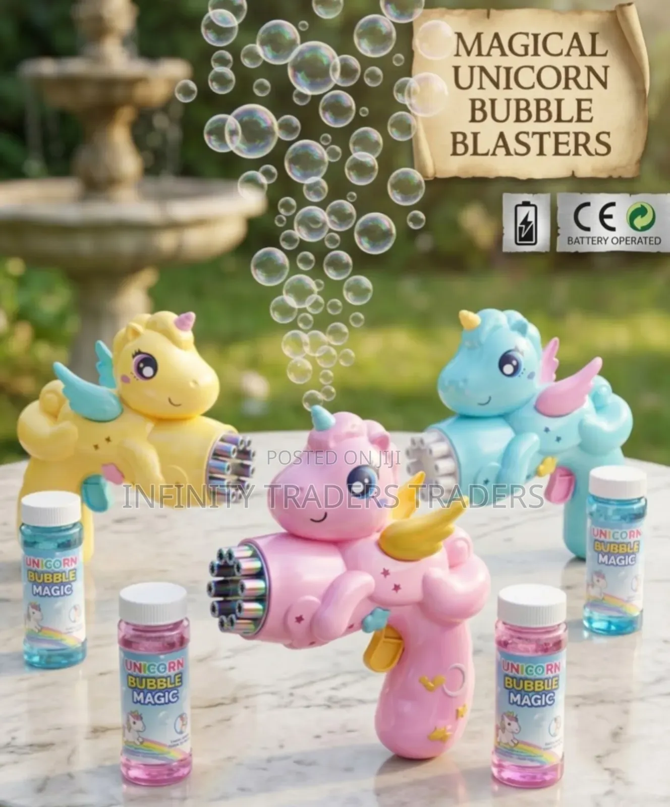 Magical Unicorn Bubble Blusters