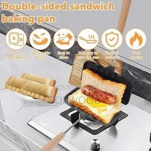 Double-Sided Hot Sandwich Maker