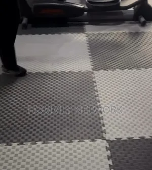 20mm Tatami Floor Mats Grey/Black