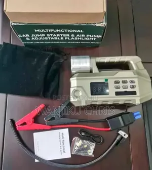 High Power Digital Jump Starter and Digital Compressor