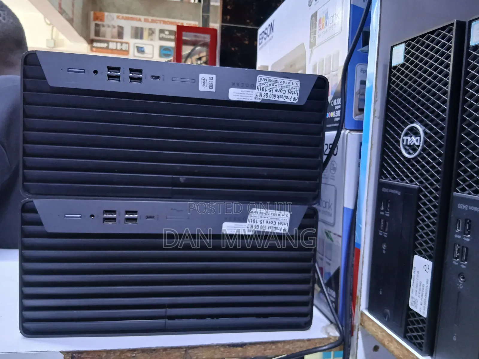 Desktop Computer HP ProDesk 600 G6 8GB Intel Core i5 HDD+SSD 500GB