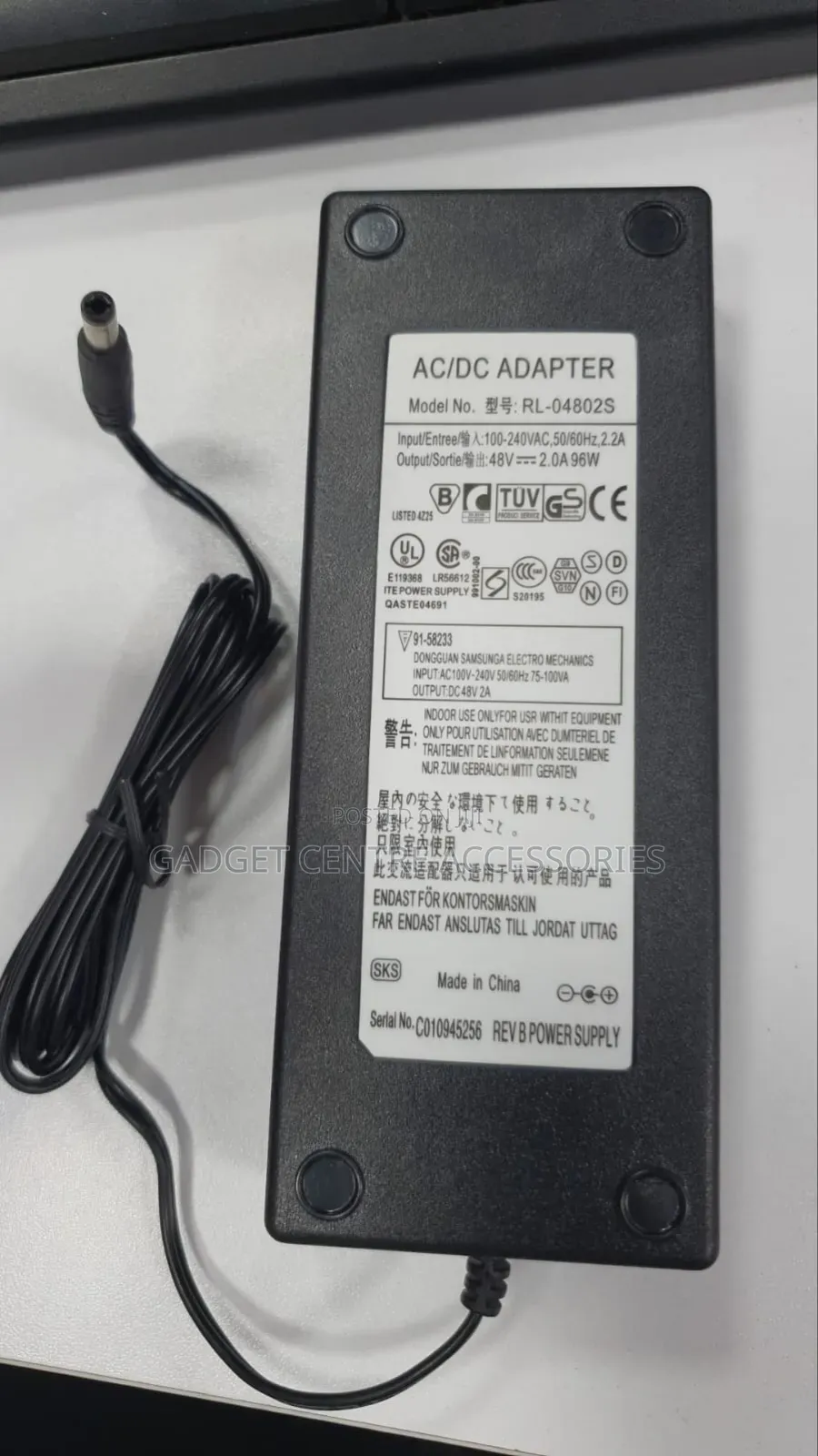 AC/Dc Adapter 48v-2a
