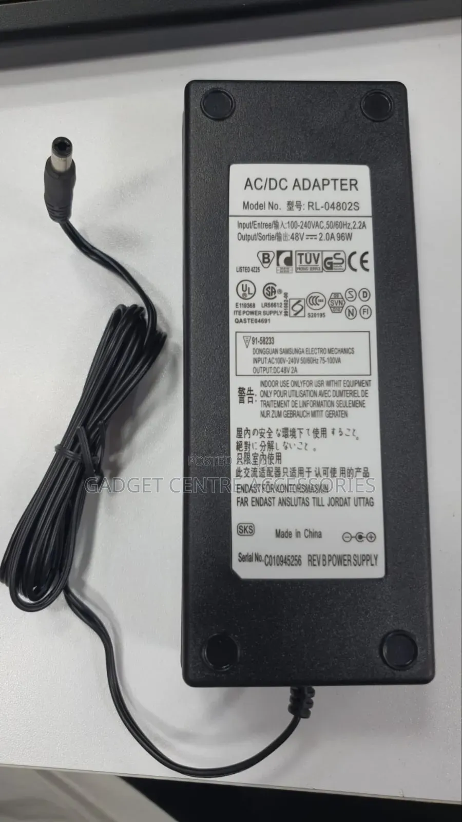 AC/Dc Adapter 48v-2a