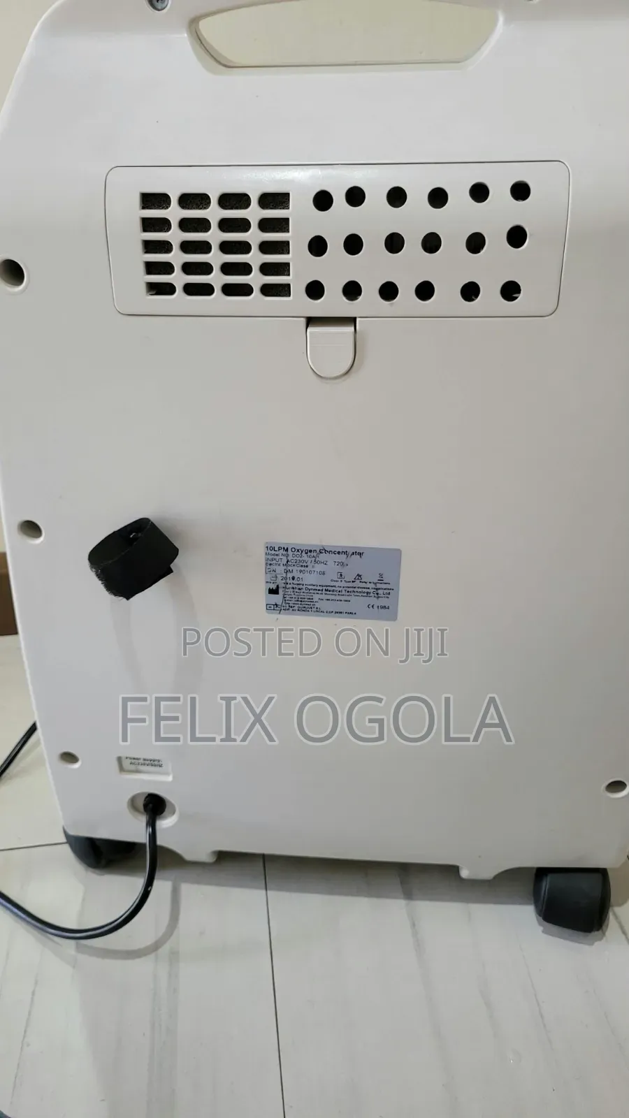 Oxygen Concentrator (Quip UK)