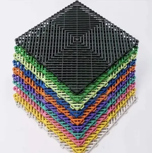 Premium Garage Flooring Tiles 40x40cm Open Drainage