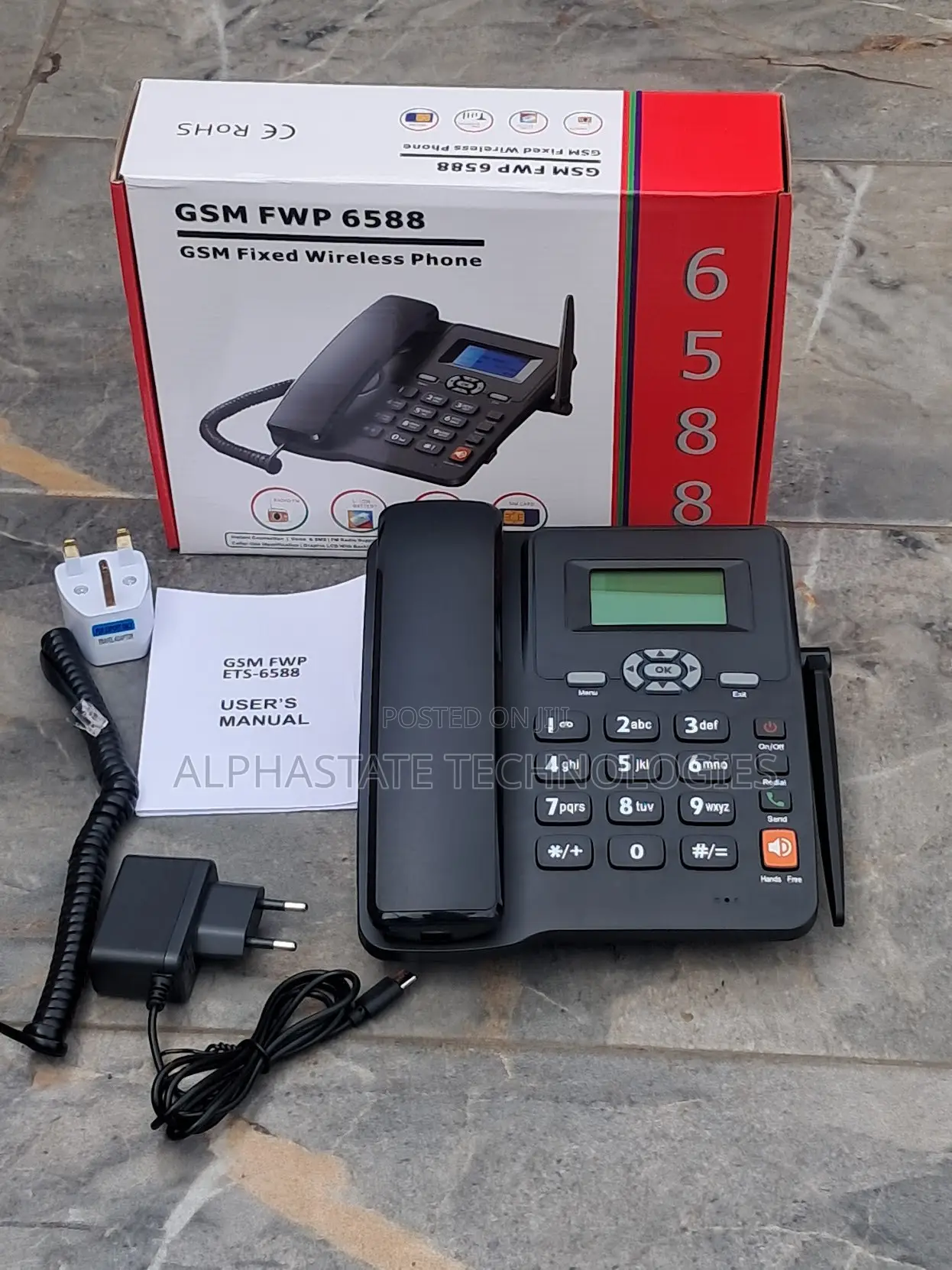 Fixed Landline,Fixed GSM Telephone Wireless SIM Desk Phone