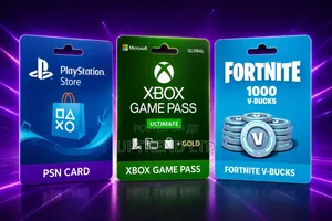 PSN Gift Cards , Xbox Game Pass , Fortnite Gamepass Available