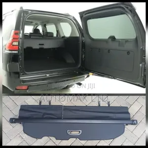 Retractable Tonneau Cover (Black) for Toyota Land Cruiser, Prado J150