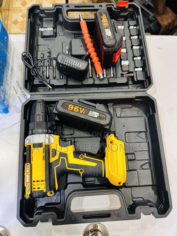 26pc Hand Drill Screw Set (With 2 Rechargeable Batteries) – Complete - main view