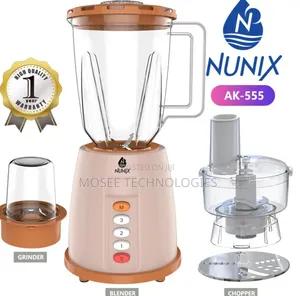 3 in 1 Nunix AK-444 Blender
