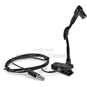 Off-Axis Noise. The Integrated Shock Mount Helps Minimize Mechanical A
