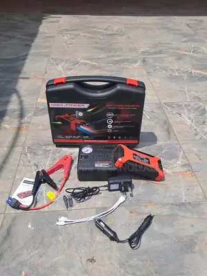 Portable 3-in-1 Car Jump Starter With Built-in Air Pump