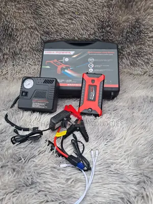 Multifunctional 3-in-1 Car Jump Starter 12V With Tyre Inflator