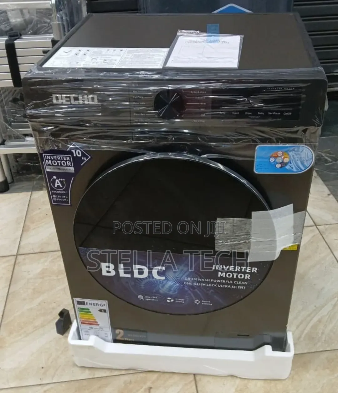 Decho 10kg Front Load Washing Machine