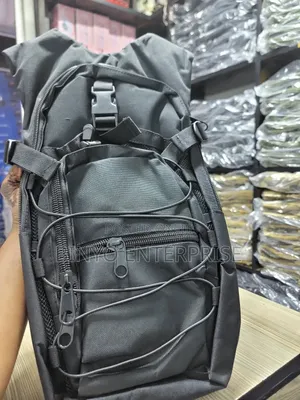 Black/Green Hiking Bag