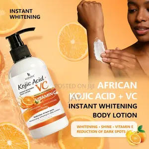 Kojic Acid + Vitamin C Instant Whitening Body Lotion – 250ml