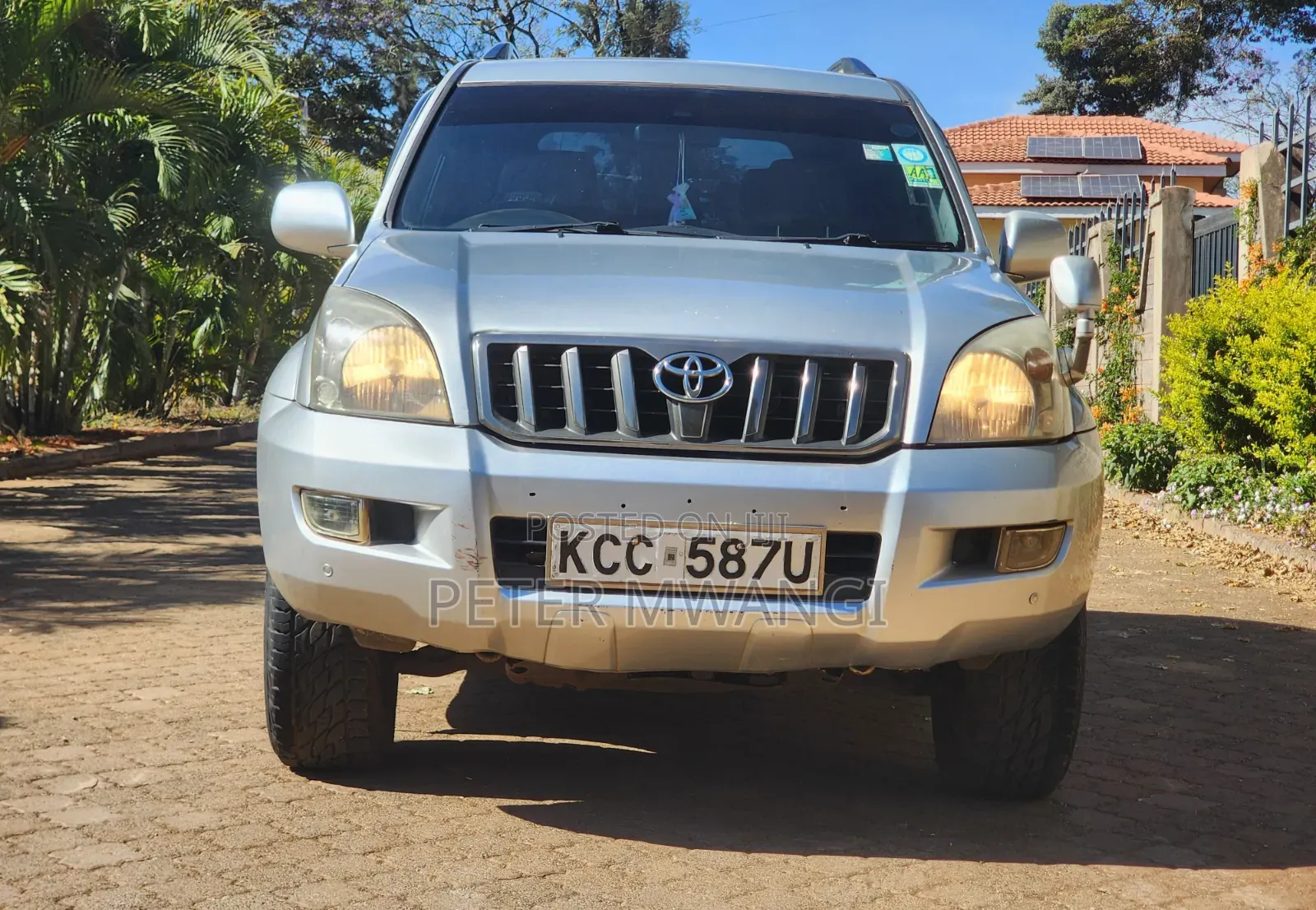 Toyota Land Cruiser Prado 2008 Silver