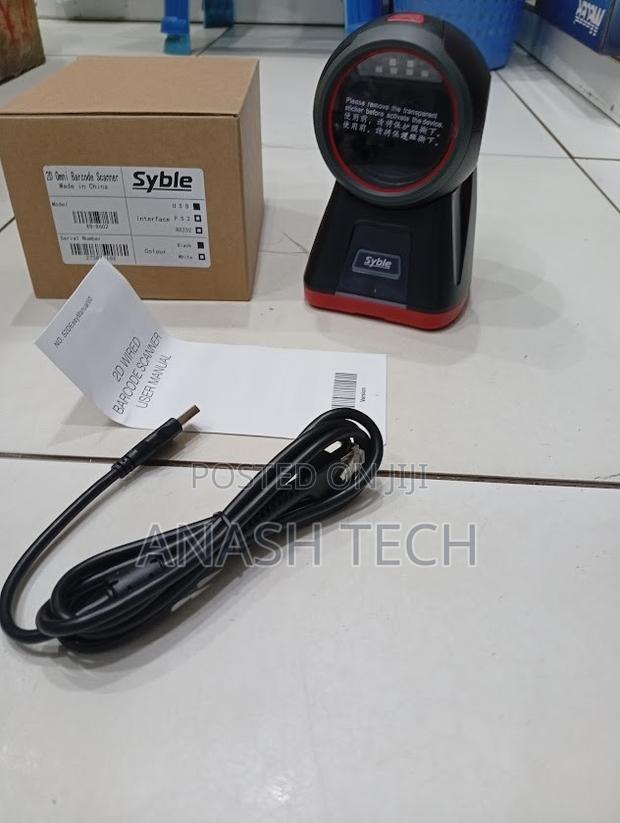Syble Round Table Mount Omnidirectional Barcode Scanner - main view