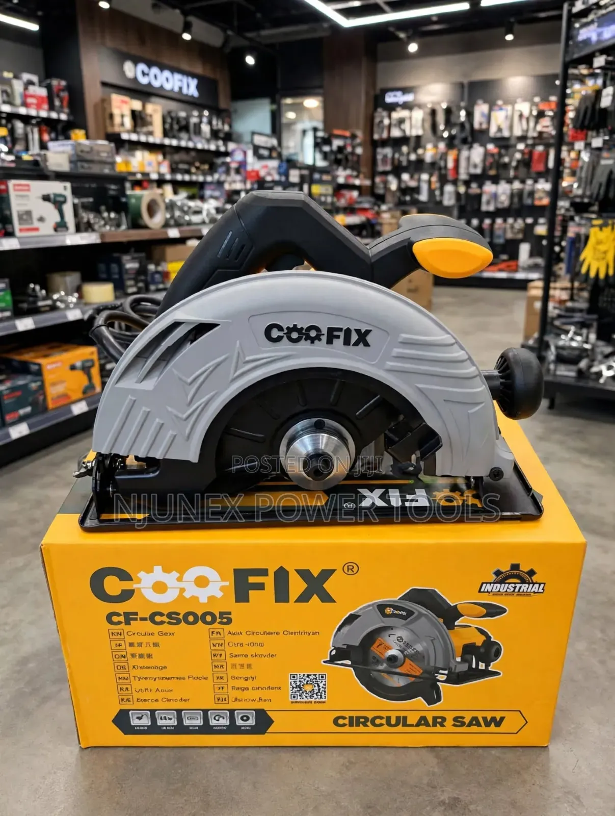 COOFIX CF-CS005 (7-Inch / 185mm) Electric Circular Saw