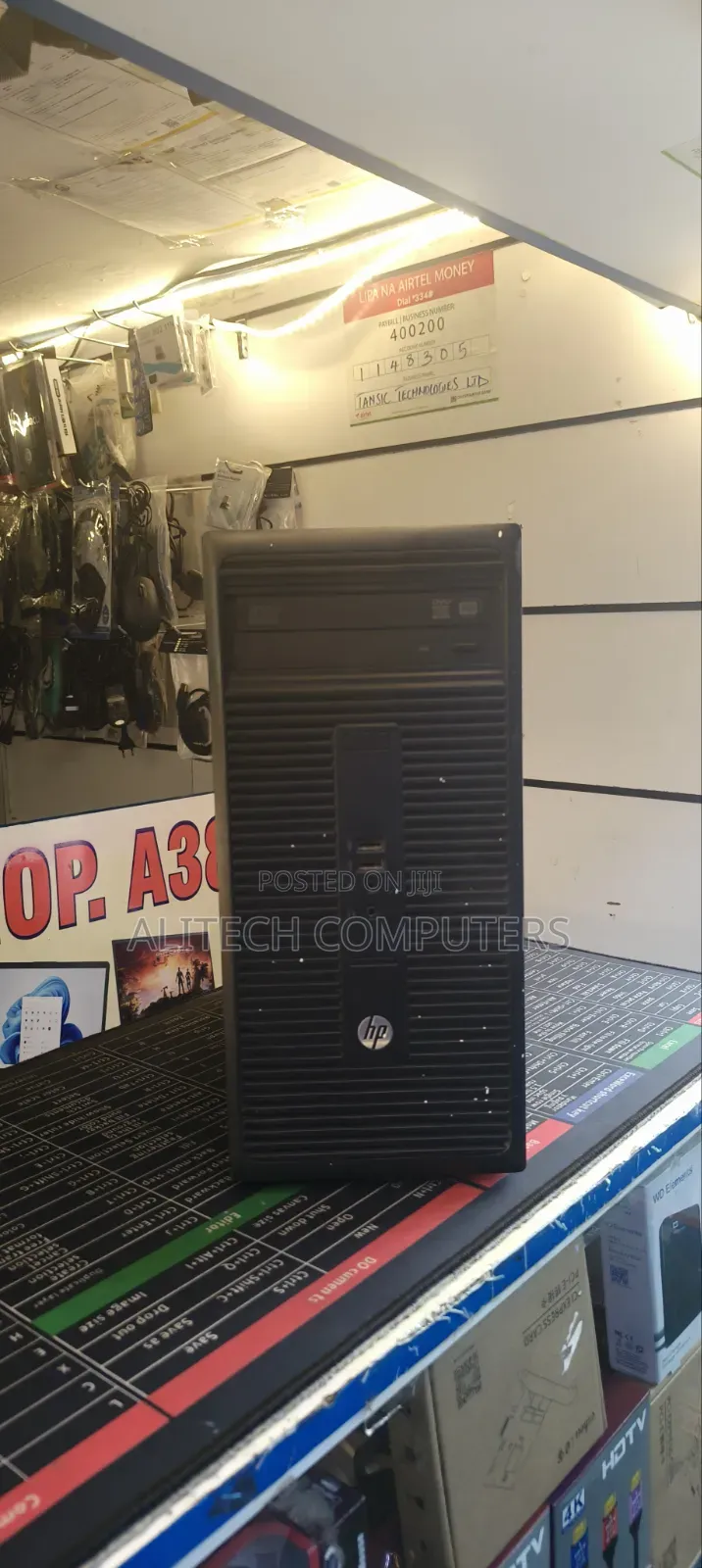 Desktop Computer HP 280 G3 8GB Intel Core i7 HDD 500GB