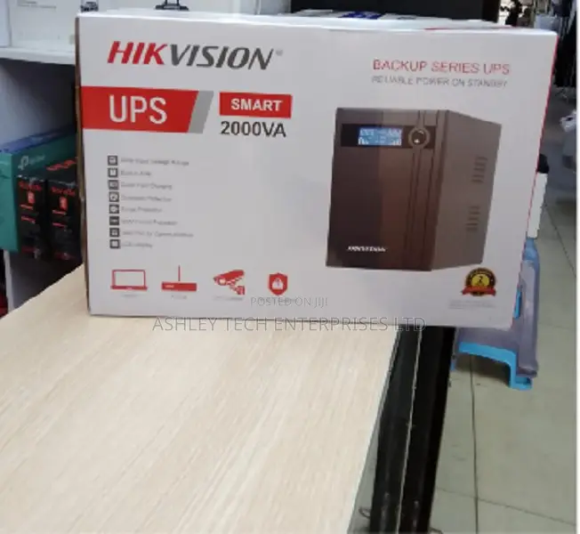Hikvision 2KVA UPS – Smart & Reliable Backup