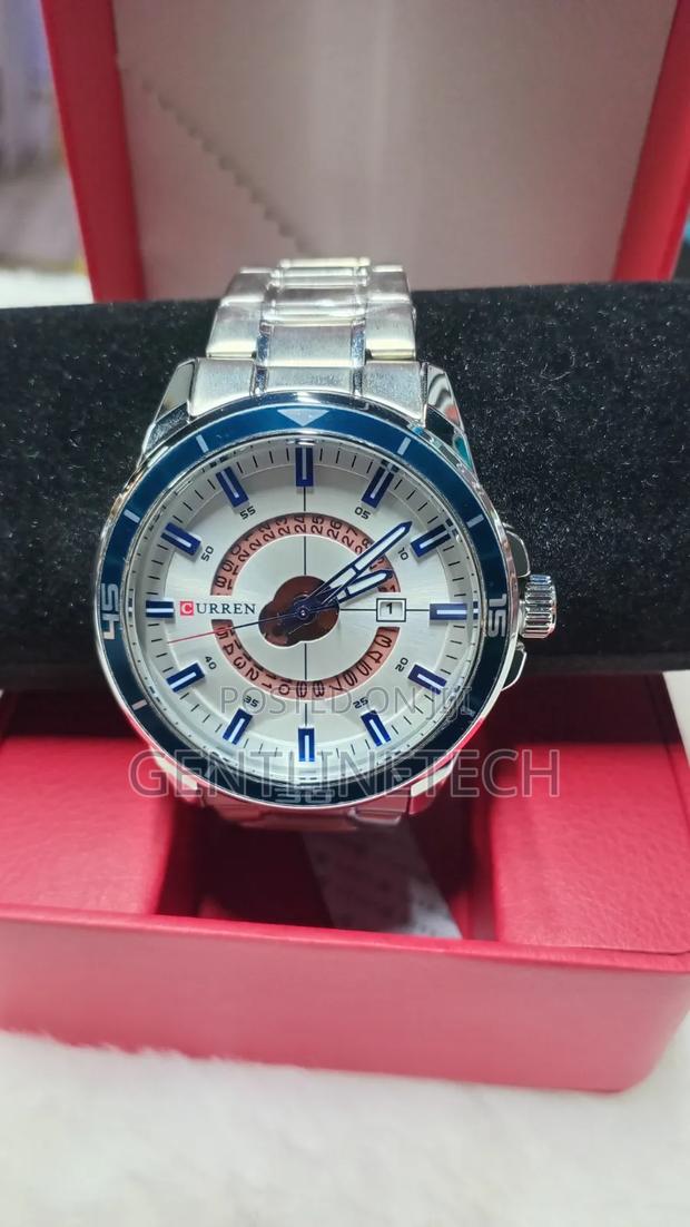 Curren Watch(blue and White Dial) - thumbnail 2