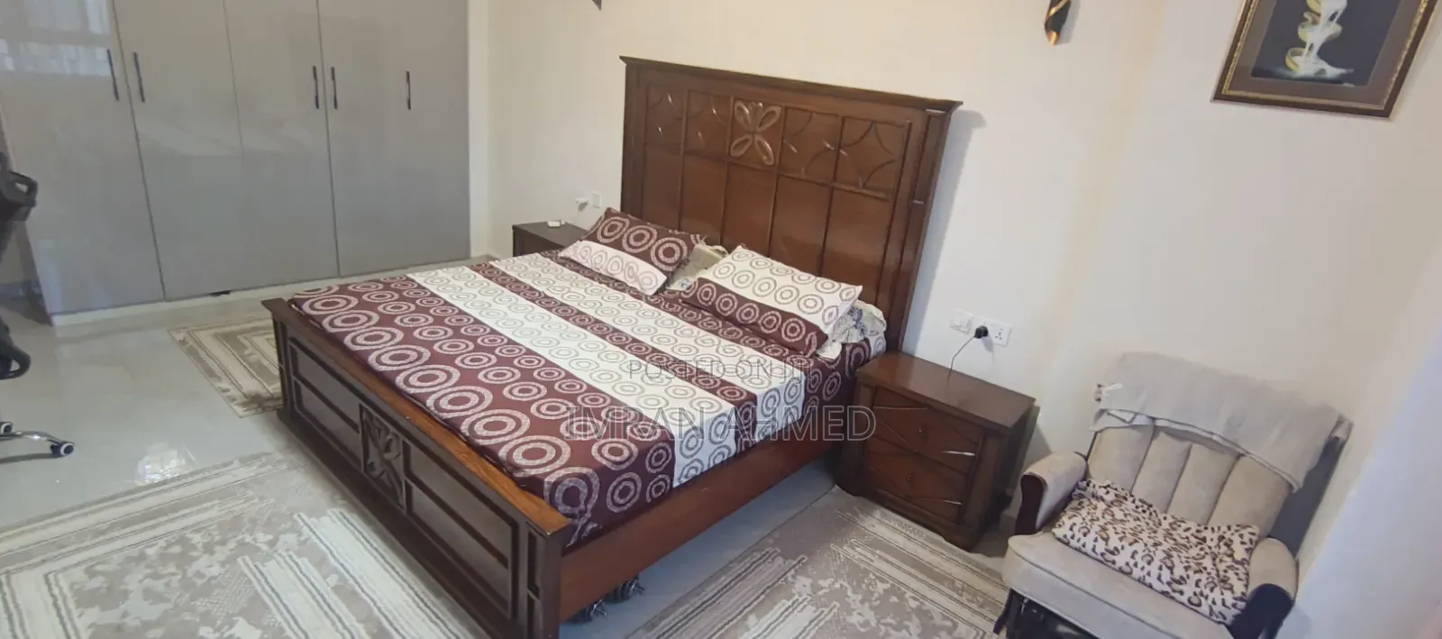 Mahogany Bed Set