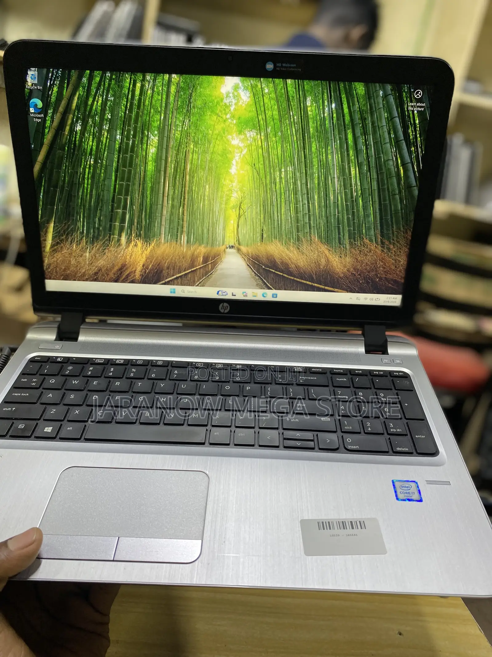 Laptop HP ProBook 450 G3 8GB Intel Core i7 SSD 256GB