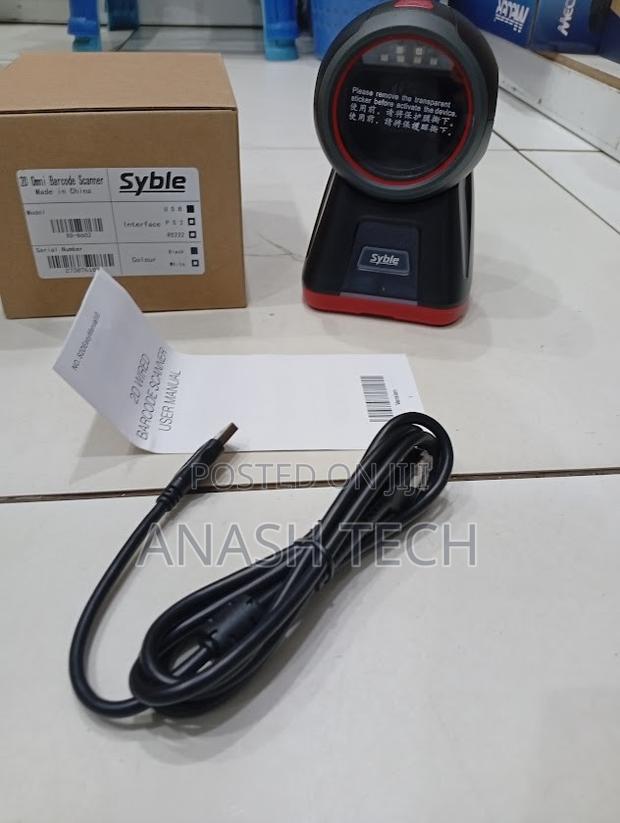 Round Table Mount Barcode Scanner Xb 8602 - main view