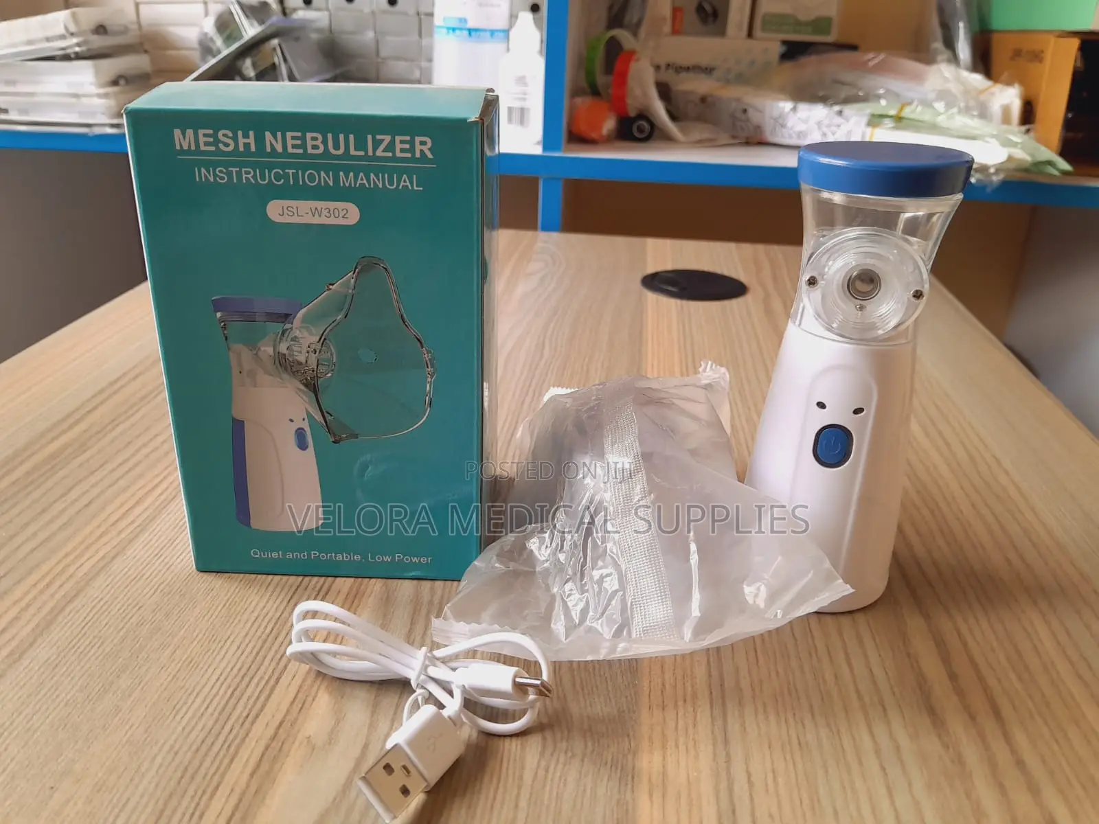 Portable Mesh Nebulizer – Battery & Electric Powered