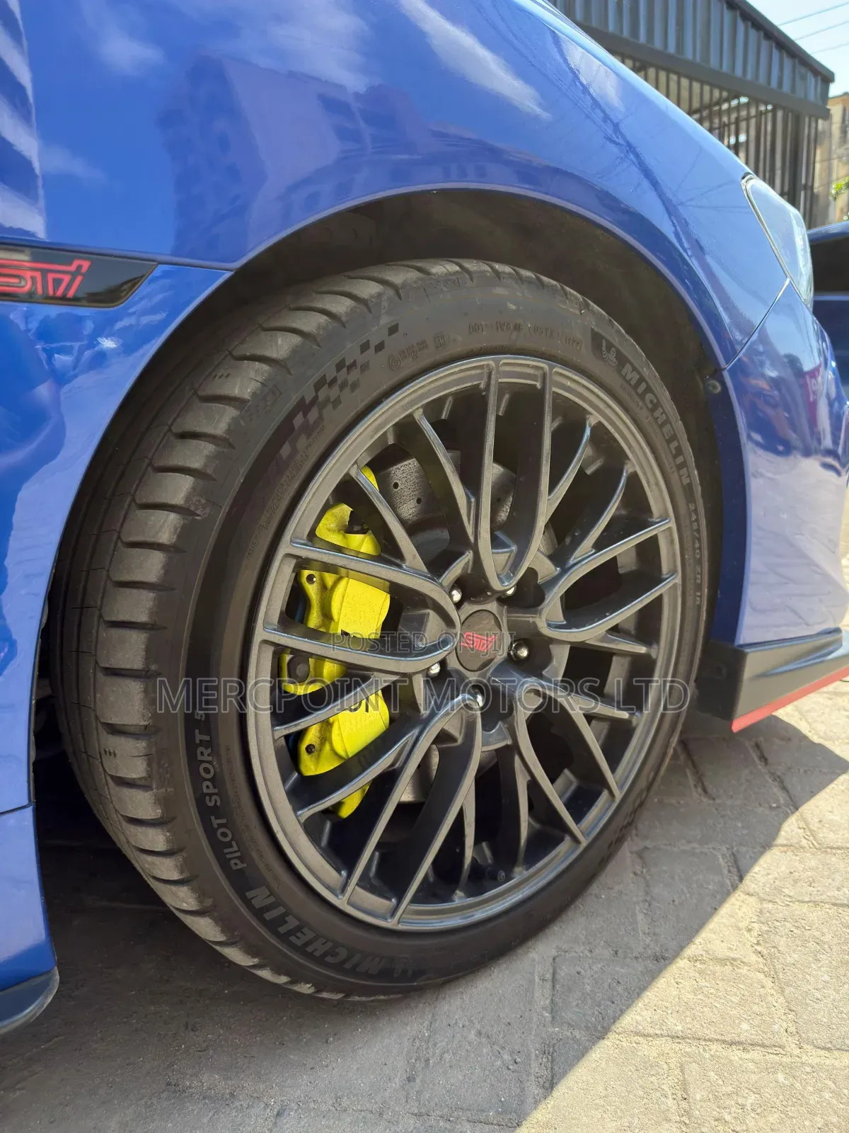 Subaru WRX 2019 Blue