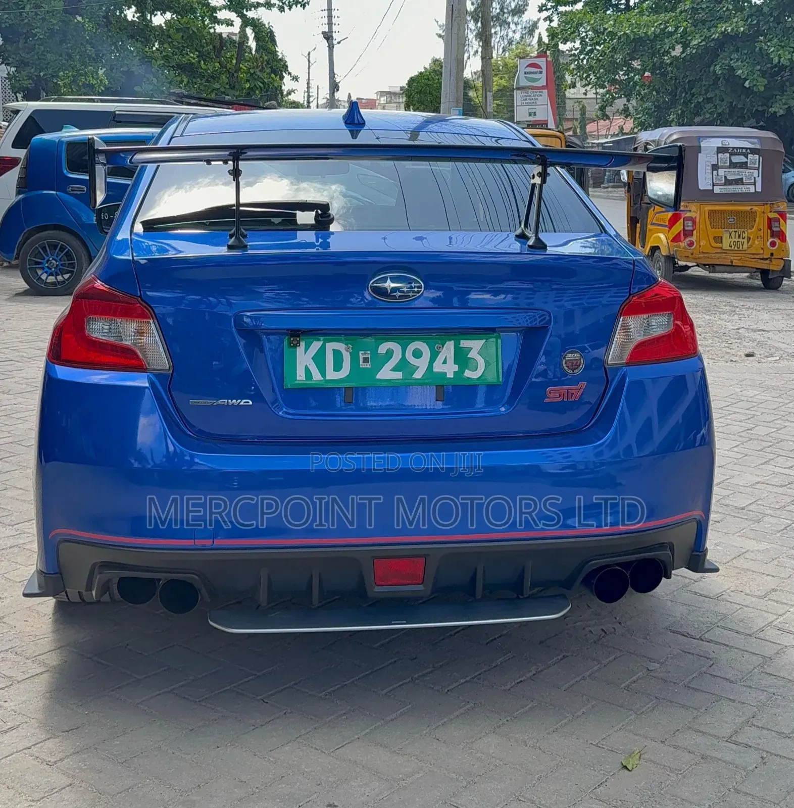 Subaru WRX 2019 Blue