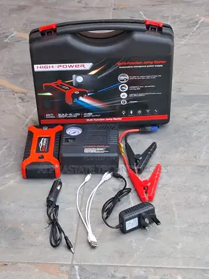 Car Battery Jump Starter, Tyre Inflator & Power Bank