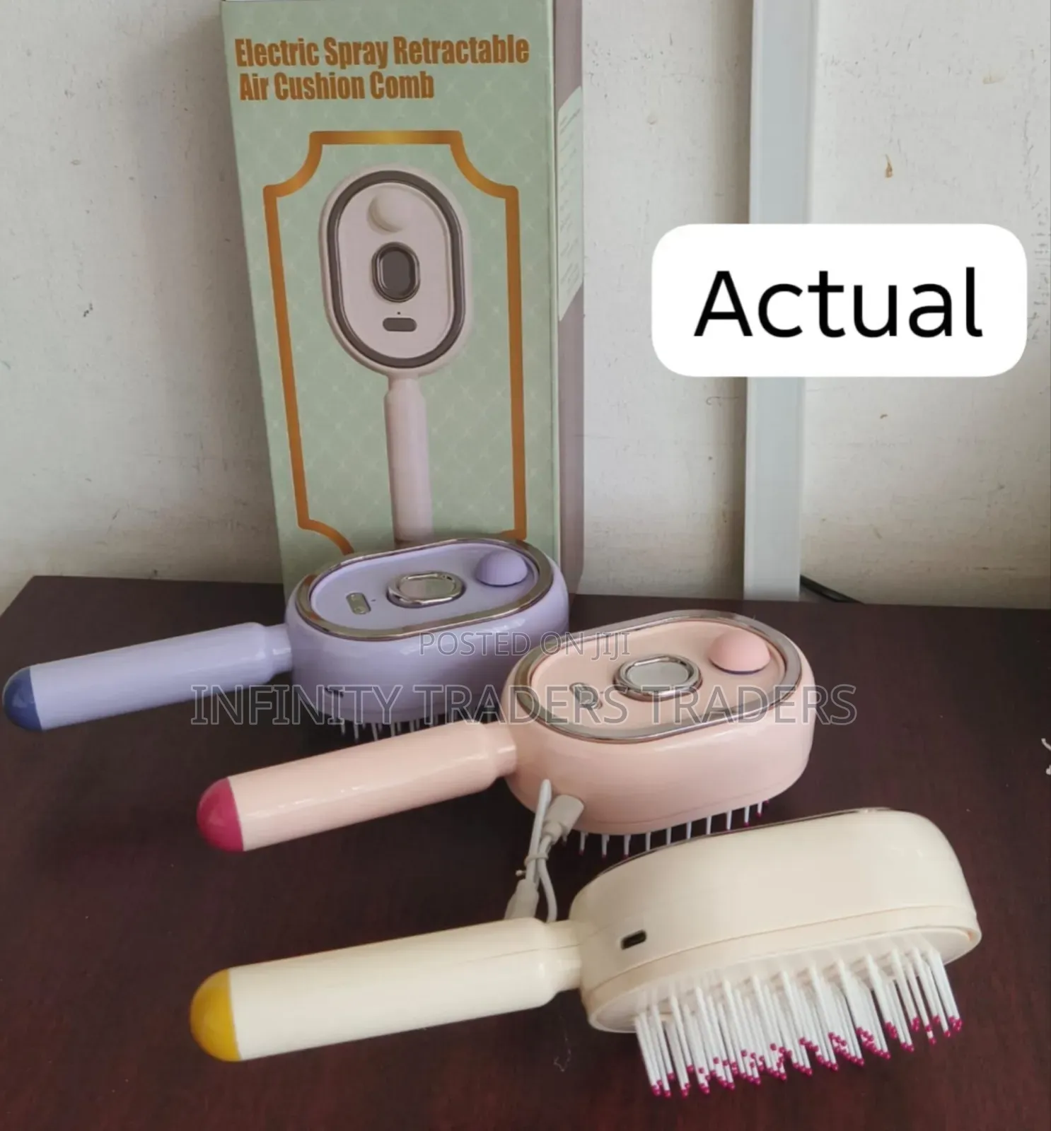 Electric Retractable Air Cushion Comb