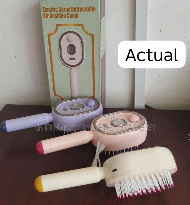 Electric Retractable Air Cushion Comb - main view