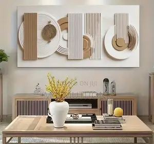 (100 × 70 Cm) Minimalist Abstract Geometric Wall Art