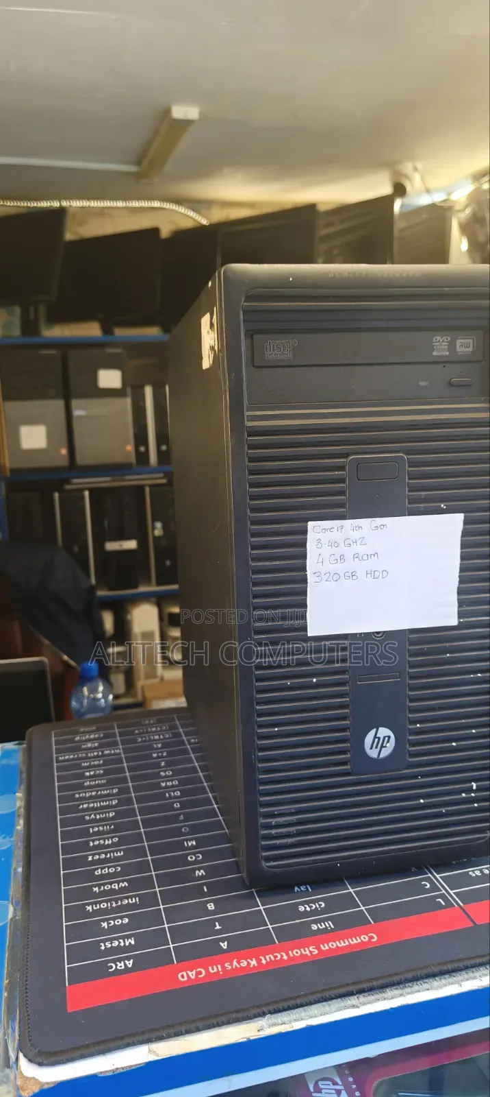 Desktop Computer HP 280 G3 8GB Intel Core i7 HDD 500GB