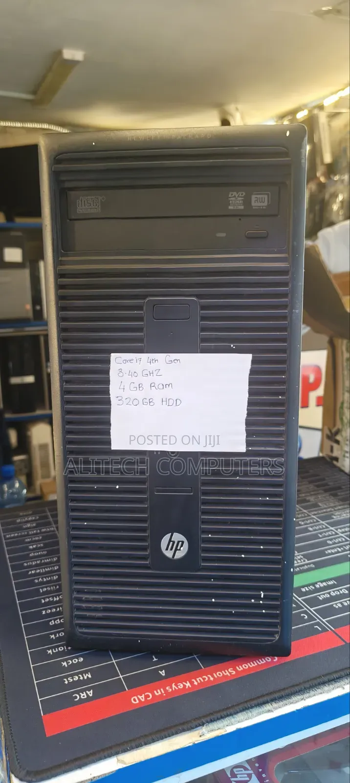 Desktop Computer HP 280 G3 8GB Intel Core i7 HDD 500GB