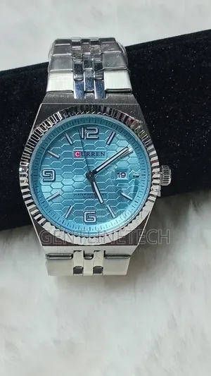 Curren 8498 Unisex Watch (Blue Dial)