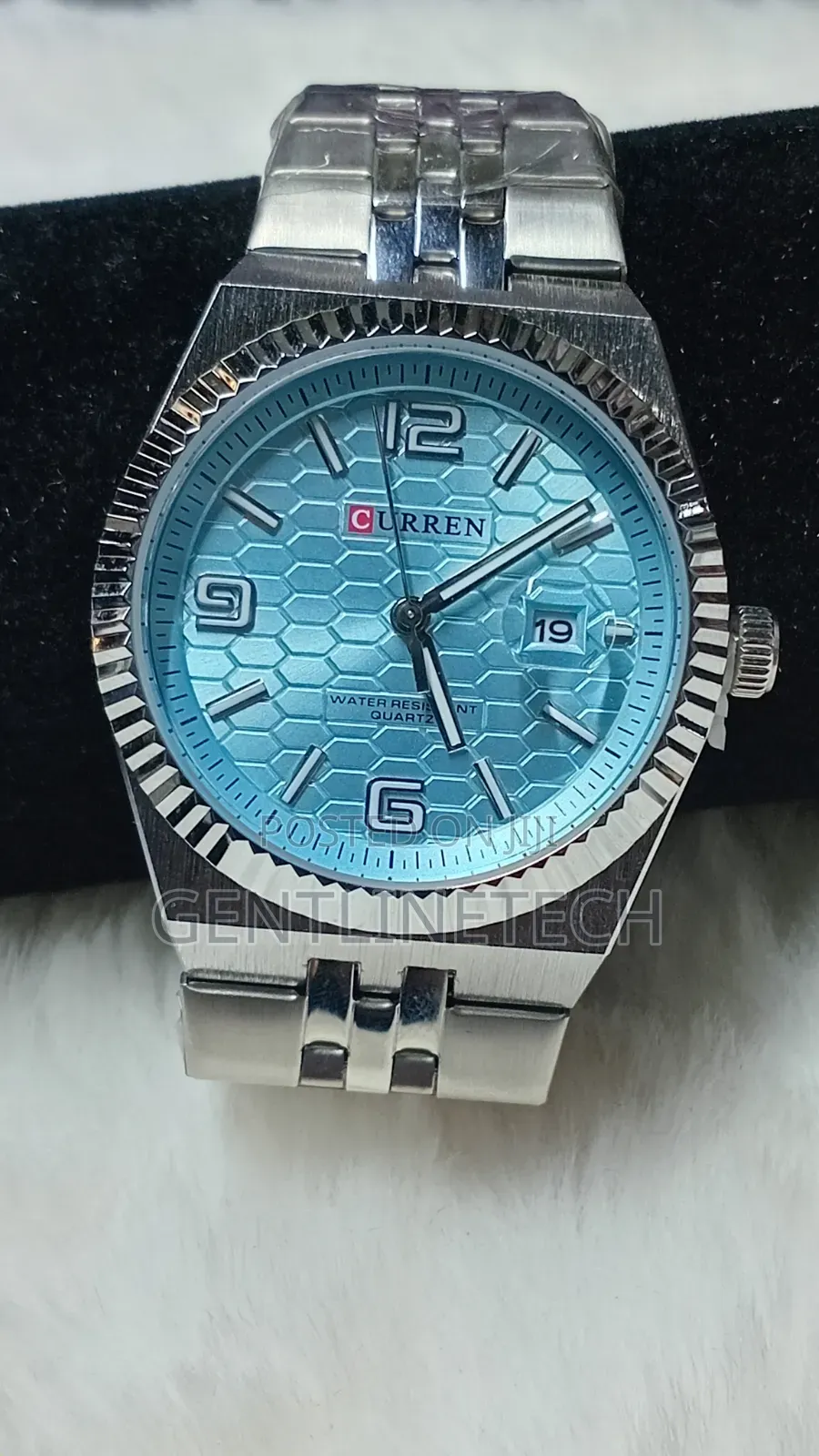 Curren 8498 Unisex Watch (Blue Dial)