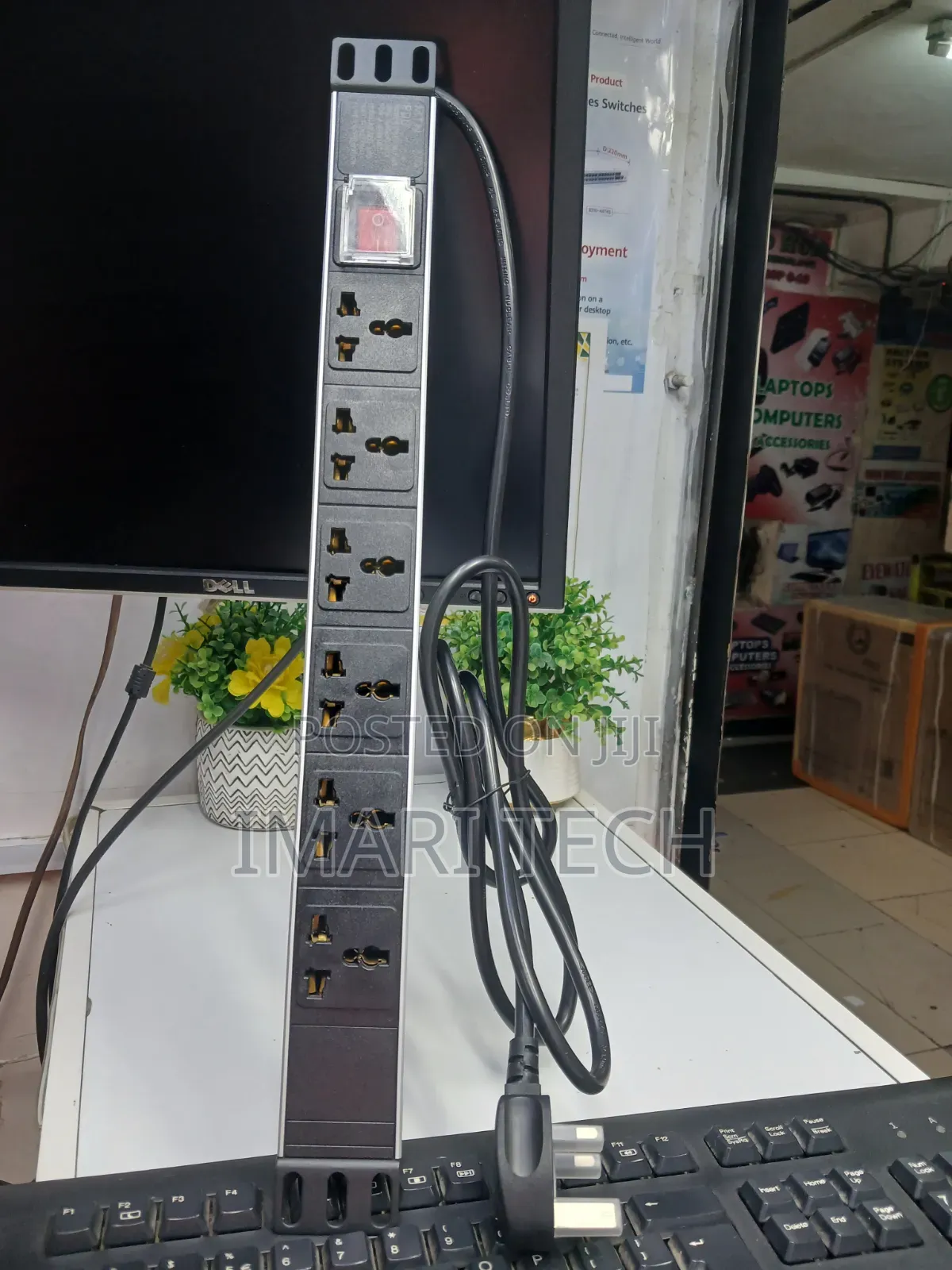 6 Way Pdu Metallic
