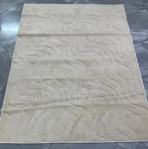 Beige/Cream Rubber Bottom Carpets