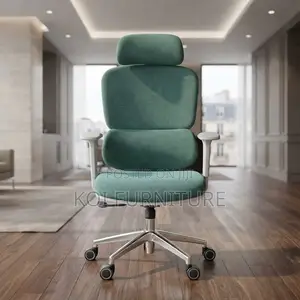 Office Chairs; Orthopedic Executive Blue Office Chair