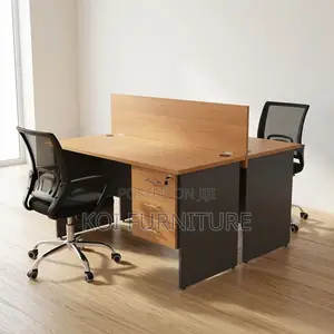 Office Workstation; Two Users Modular Square Station