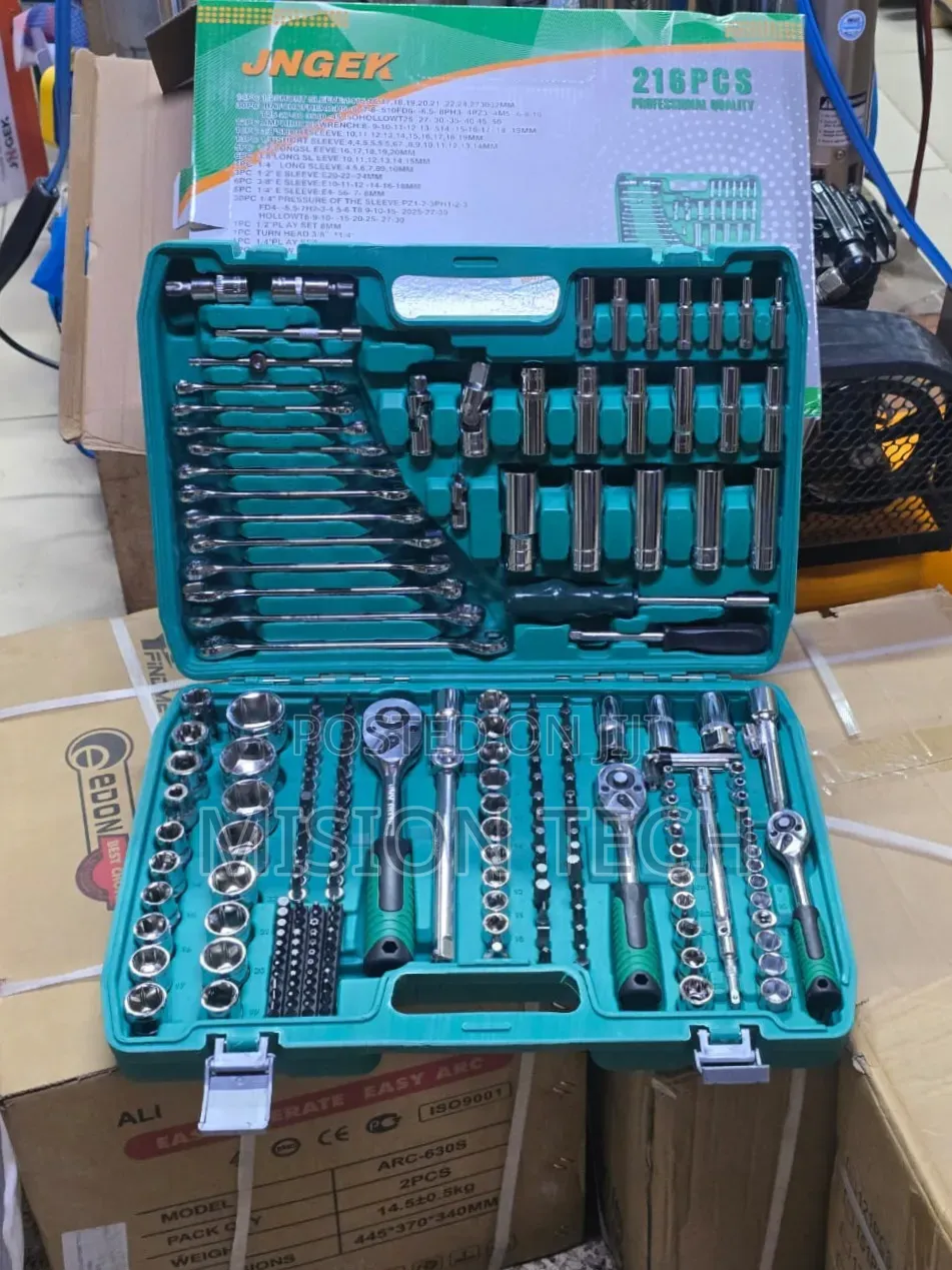 216pcs Chrome Vanadium Set 