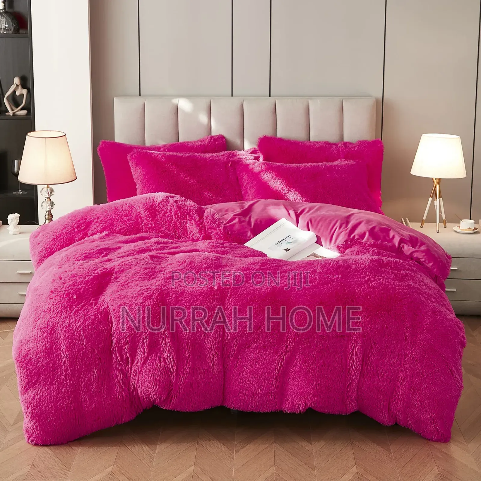 Pink Velvet Duvet