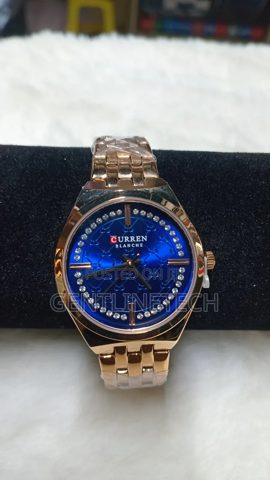 Curren Blanche Gold and Blue